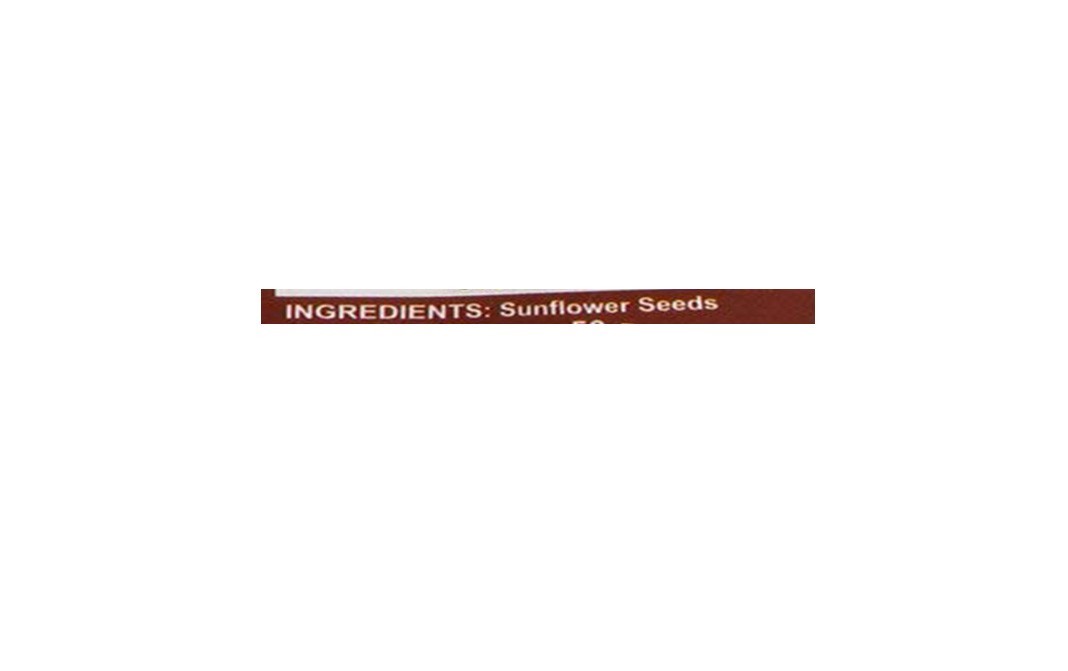Naturally yours Sunflower Seeds Raw    Pack  50 grams